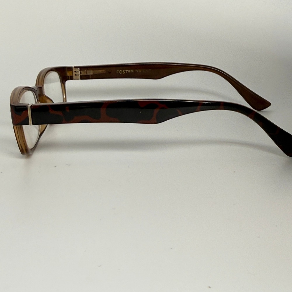 Foster Grant Tortoise Shell Rectangle Reading Gla… - image 2
